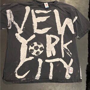 Vintage 1991 Graphic New York City adidas T-Shirt